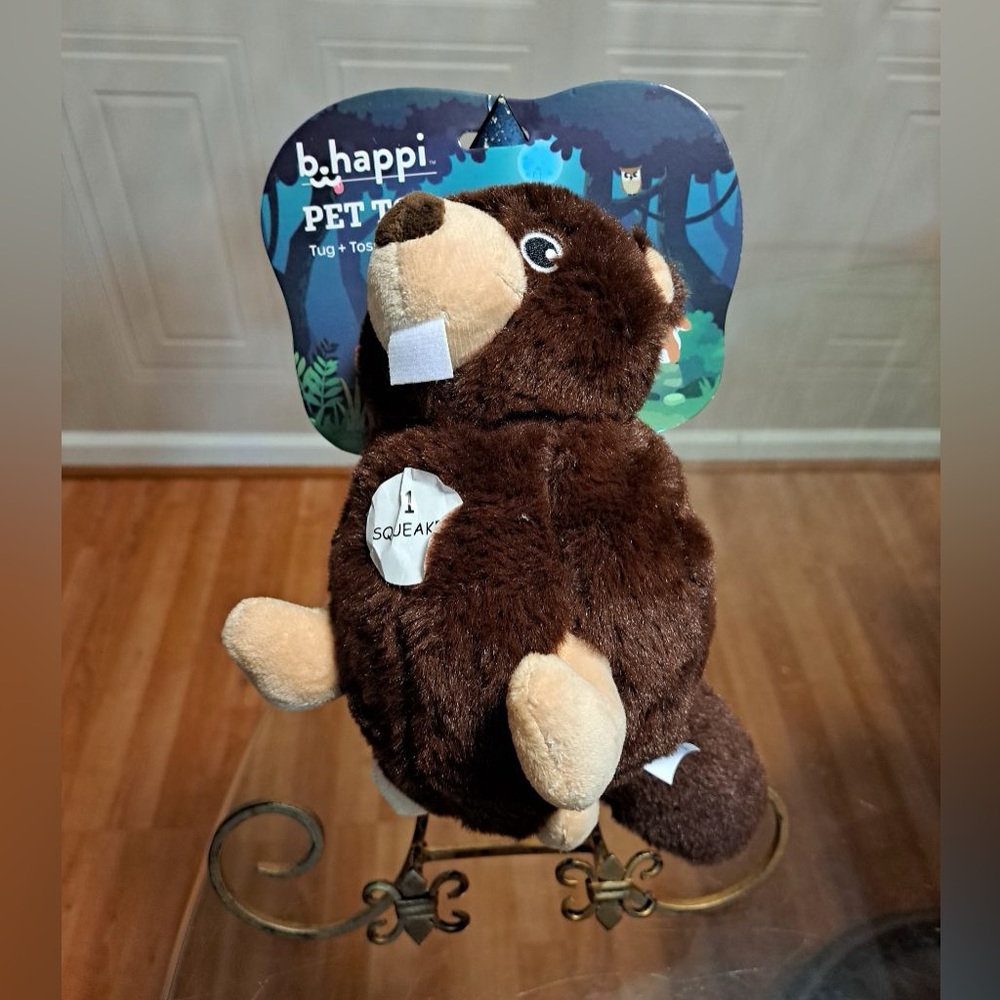 Bhappi Dog Toy  With Hat With Squeaker 12”